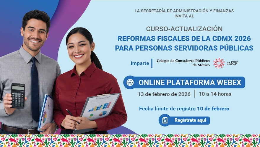 <h4>Curso Reformas Fiscales de la CDMX </h4>