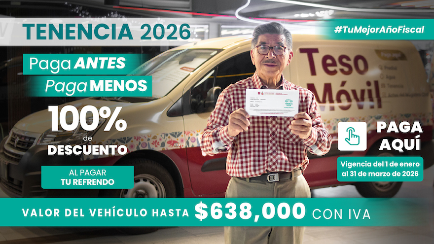 <h4>Tenencia 2026</h4>